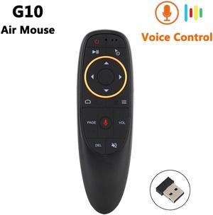 Smart Voice Remote Control 2.4G RF Gyroscope Backlit Wireless Air Mouse S PRO for X96 mini H96 MAX  F3 Android TV Box