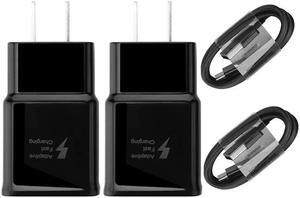 15W Charger For  Adaptive Fast Charge 5V3A Power Adapter USB 3.0 Type C Data Cable For Galaxy S10 S20 Note 8 9 10 A50 A70