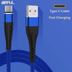 Fast Charging USB Type C Cable Fast Charger Data Transfer Data Long Wire USB Cable Mole Phone Cable USB Cord