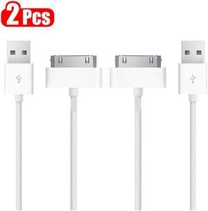 2PCS 30Pin USB Date Cable For iphone 4 s 4s 3GS 3G iPad 2 3 iPod Nano itouch Phone Charging Cord Cable Kabel Wire Charger