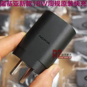 Standard QC3.0 Fast Charging Charger for NOKIA 9 Original Power Charge Adapter for NOKIA 7plus/8 X71 X6  Type-c Cable