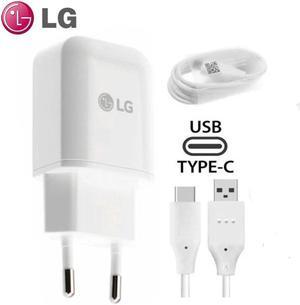100% Original  EU MCS-H05ED  Fast Travel Wall Charger  +  Type C USB Date Cable For  V30 G5 G6 V20
