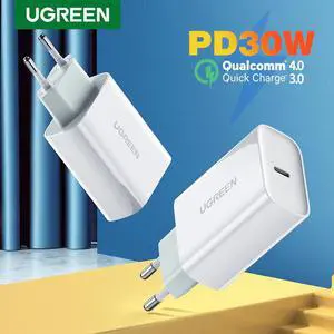 PD Charger 30W USB Type C Fast Charger for iPhone 11 X Xs 8 Macbook Phone QC3.0 USB C Quick Charge 4.0 3.0 QC PD Charger