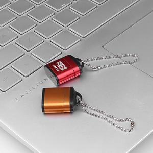 Portable Mini USB 2.0 Micro SD Card Reader PC Laptop Plastic Lid Phone Camera Micro SD TF Memory Card High Speed