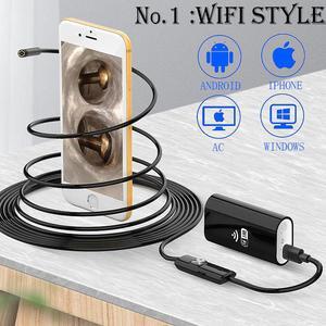 Endoscope Camera Mini Waterproof Cable  Camera 8mm/5.5mm 2M/5M USB Endoscope Borescope IOS Endoscope For Iphone