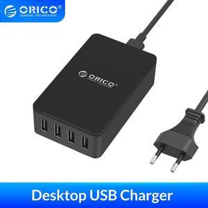 4 Port USB Charger Adapter 5V 2.4A  15W Quick Charging for iPhone