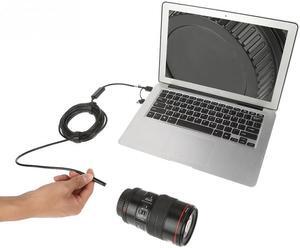 3 in 1 6-Led USB Endoscope Waterproof  Borescope Inspection Camera 5M for Android Tool Discount