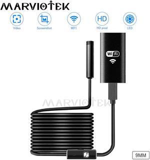 endoscope camera 720P 9mm dia android endoscope hd iphone endoscope inspection camera 1/3.5/5M metal usb endoscope cameras