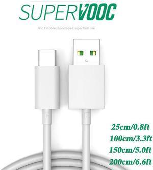 5A Super VOOC charger cable For  K5/Reno3/Reno3 Pro 5G/Reno3/ Narzo/ X3 Mobile phone