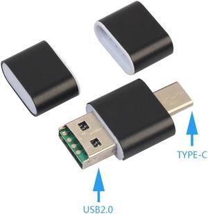 3 in1 OTG Type-C Card Reader USB 3.0 USB Hub Micro USB Combo to 2 Slot TF SD Type C Card Reader for Smartphone PC