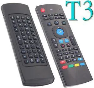 Backlit Air Mouse Smart Voice Remote Control English  2.4G Wireless Keyboard For Mini KM9  H96 MAX Android TV Box
