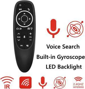 L8STAR G10 Remote Control 2.4G Air Mouse Gyroscope Google smart Voice IR RF universal remote for Android TV BOX HK1 X96mini