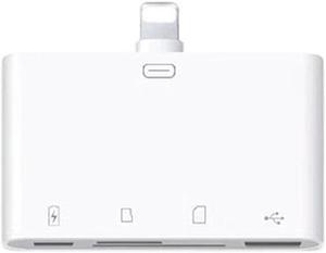 4 in 1 USB Card Reader Micro SD Camera Link Adapter for iPad iphone X XS XR 8 7 6 Plus
