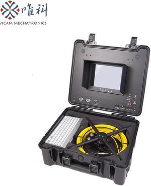 portable DVR CCTV video digital waterproof camera pipe inspection camera 12pcs led lights 29mm self-leveling camera head