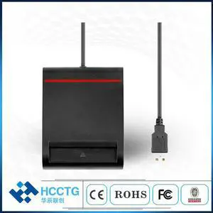 ABS Contact ISO 7816 PC SC Compliant USB Smart Card Reader DCR30