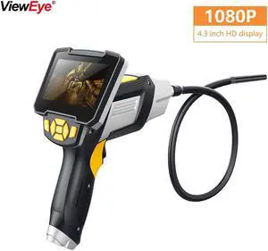 4.3 Inch 1080P Display Screen 1m 5m 10m Handheld Endoscope Industrial Home Endoscopes Video Inspection Camera with 6 LED