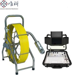 rotation camera underground sewage pipe inspection system with 60m length cable V10-3388PTN