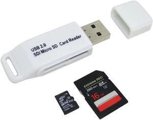 2019 HOT USB2.0 MicroSD MicroSDHC / T-Flash Card reader Compact Flash Card Reader#T2