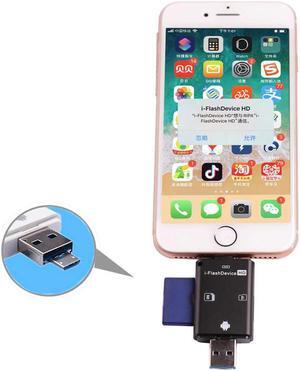 Android Micro USB USB 3in1 SD TF Microsd Card Reader Memory OTG Card Reader for iPhone iPAD for Huawei for Xiaomi Phone PC