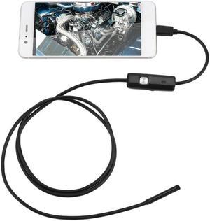 5.5mm Endoscope Camera HD USB Endoscope With 6 LED 5M Soft Cable Waterproof Inspection Borescope For Android PC DFDF