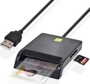 X02 USB SIM Smart Card Reader For Bank Card IC/ID EMV SD TF MMC Cardreaders USB-CCID ISO 7816 for Windows 7 8 10 Linux OS