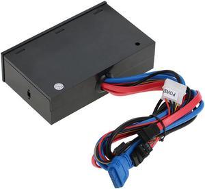 USB 3.0 Hub eSATA SATA Port Internal Card Reader PC Dashboard Media Front Panel Audio for SD MS CF TF M2 MMC