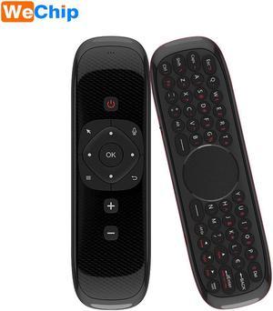 W2 2.4G Air Mouse Wireless Keyboard with Touchpad Mouse Infrared Remote Control for Android TV BOX PC Projector