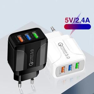 USB Quick Charger EU US UK Plug Wall Power Adapter Chargers For Type C Micro USB C Cable For    TXTB1