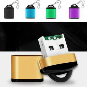 PC Laptop Accessories Plastic Lid Phone Camera Micro SD TF Memory Card High Speed Mini USB 2.0 Card Reader
