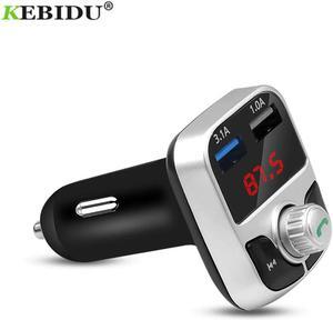 Car Kit Handsfree Bluetooth FM Transmitter LCD MP3 Player Dual USB Charger 3.1A Phone Charger Car Wireless Audio Receiver