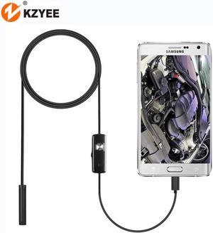 USB OTG Endoscope Camera 7mm IP67 Waterproof  USB Inspection Borescope Camera with 6LEDs for Samsung Huawei Xiaom PC