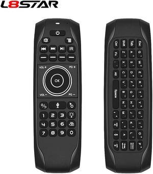 L8STAR G7  Backlit Fly Air Mouse with IR Learning Wireless Mini Keyboard Universal 2.4G Remote Control for Android TV BOX