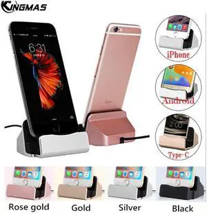 USB Cable Cradle Charger Base for  Android Type C  S9  Stand Charging Holder Dock Station For iPhone X 8 7 6