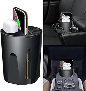 4 in 1 10W Qi Wireless Charger Car Cup Holder Car Charger Stand Mount for iPhone 11 X XS MAX/XR/X/8 for  S10 for