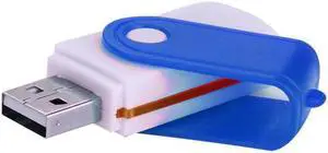 USB 2.0 All in one Multi Memory Card Reader for Micro SD/TF M2 MMC SDHC MS Duo