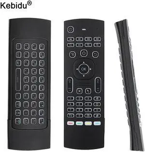 MX3 Air Mouse Smart Voice Remote Control Backlit 2.4G RF Wireless Keyboard IR Learning For Android 9.0 TV BOX X96 H96 MAX