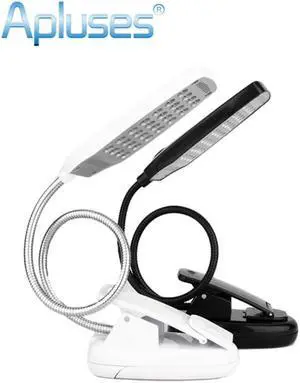 28 LED Flexible USB Clip On Reading Desk Lamp Table Light