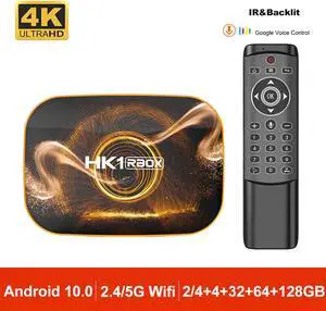 R1 Android 10.0 Smart TV Box RK3318 2.4G/5G Wifi USB 3.0 Set Top Box Media Player Mini TV Receiver HK1 RBOX DDR3 2GB 4GB