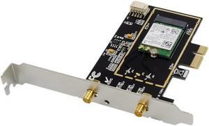 Dual-Band Wireless-N Adapter 2.4G/5.8G Wi-Fi+Bluetooth 4.0 Wireless Network Card