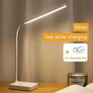 2.5W LED Table Lamp Touch Sensor Desk Light Built-in Battery 3 Light Modes Night Light Eye Protect Light Table Reading Lamp