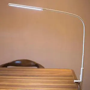 Long Arm Table Clip Lamp Office USB Adjustable Eye-protected LED Table Lamp Study Light Metal Reading Table Lamp