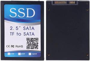 TF Card to 22Pin SATA Adapter Converter Module Board with Case for 2.5" Hdd Enclosure
