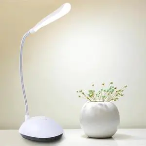 Reading Table Lamp LED Desk Lamp table top lanterns Flexible Foldable Eye Protection AAA Battery Powered Reading Book Lights