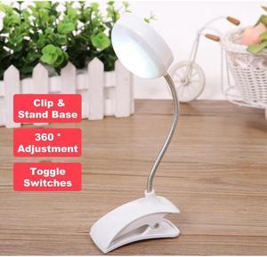 Flexo LED Table Lamp Clip Desk Lamp LED Clamp Reading Study Bed Laptop Desk Bright Light Drafting Table Lamp Portable
