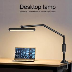 Arm Clip-on Lamp Adjustable Brightness Remote Control Touch Dimmer LED Table Lamp For  Reading Room Business Office Work