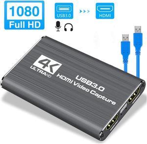 USB 2.0 HDMI Game Capture Card 1080P 4K placa de video Reliable streaming Adapter For Live Broadcasts Video Recording