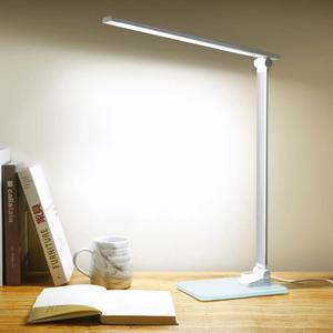 Lamp LED Stand Desk Lamp Reading  Light Touch Switch Folding USB Plug in Work Dimmer Led  Lamps for Bedroom
