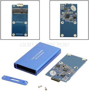 Mini USB 3.0 to mSATA SSD Adapter Card External Enclosure Case Cover Box AU Drop Shipping