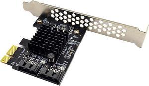 to Sata3.0 Expansion Card 2 Port 6G Adapter Card to Expand IPFS Hard Disk Marvell Master Control