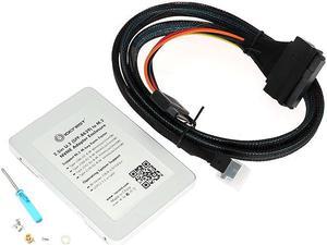 ( SFF-8639 ) To M.2 NVMe PCI-e PCI express I/F SSD Adapter HDD with enclosure